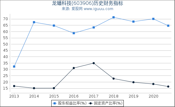 龙蟠科技(603906)股东权益比率、固定资产比率等历史财务指标图 龙蟠科技(603906)股东权益比率、固定资产比率等历史财务指标图
